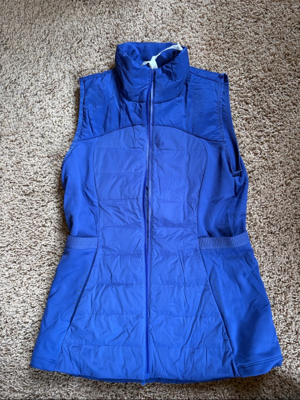 lululemon athletica Sleeveless Puffer Vest - Medium Blue